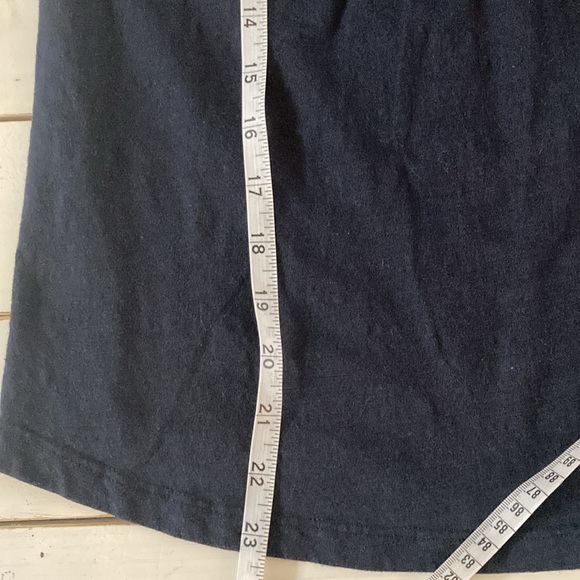 Tommy Hilfiger Navy Blue Cotton Top, Small - Picture 5 of 6